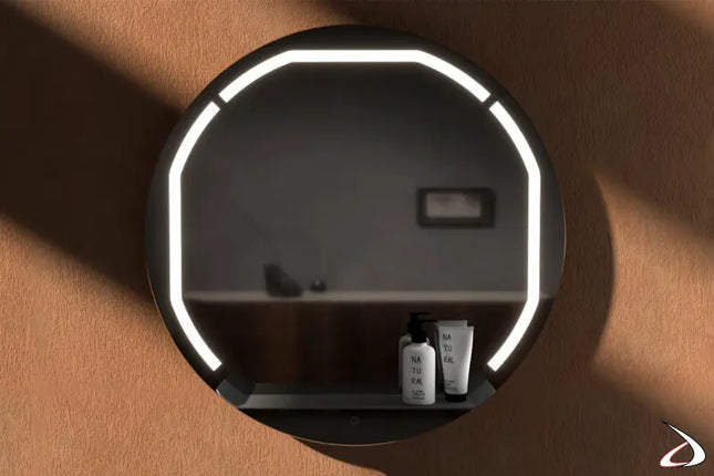 Mirage Round LED Mirror with 3 Lights