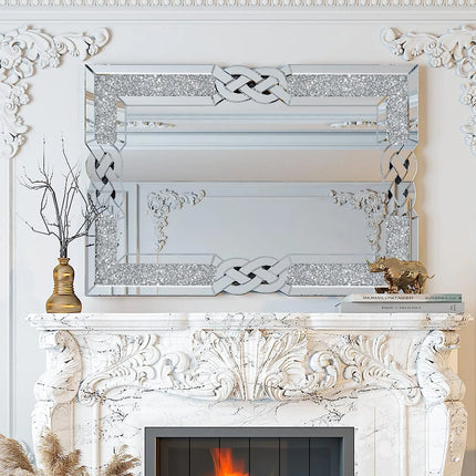 Mirta Rectangle Crystal Mirror 5