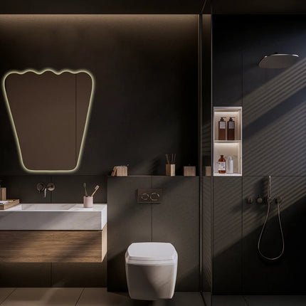 Nicat Irregular Backlit Led Mirror 2