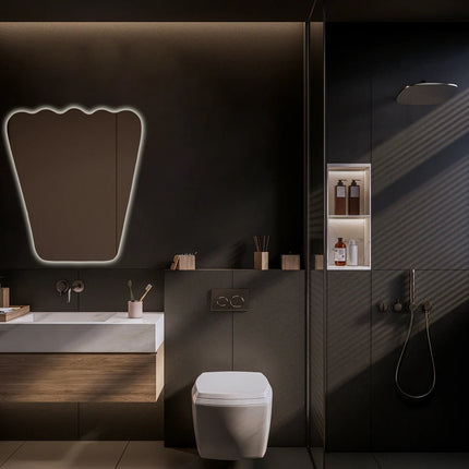 Nicat Irregular Backlit Led Mirror 4