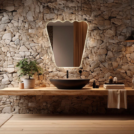 Nicat Irregular Backlit Led Mirror