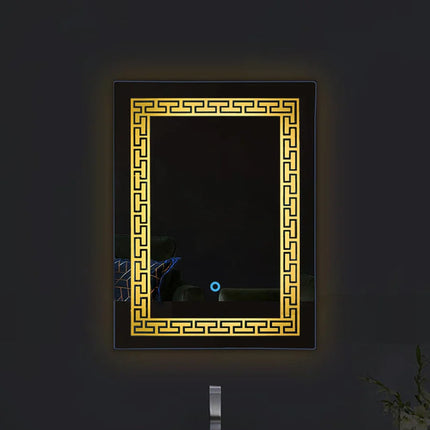 Norah rectangle LED mirror 2