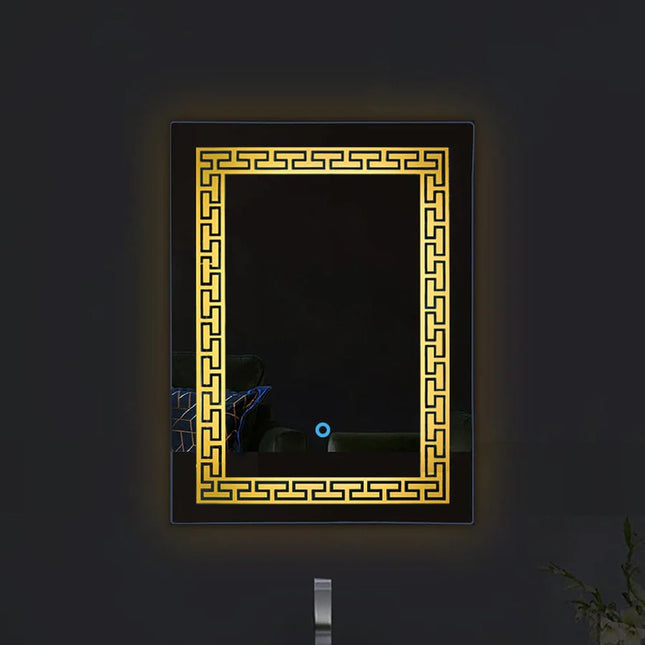 Norah rectangle LED mirror 2