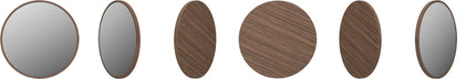 Round Wood Circle Mirror 7