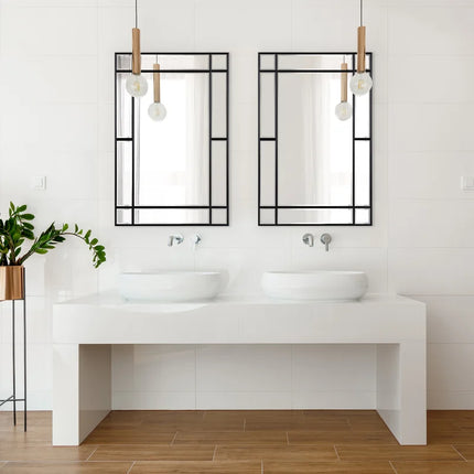 Safiyah Rectangle Wall Mirror 5