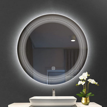 Sirius Round LED Bathroom Mirror (3 Led Lights)