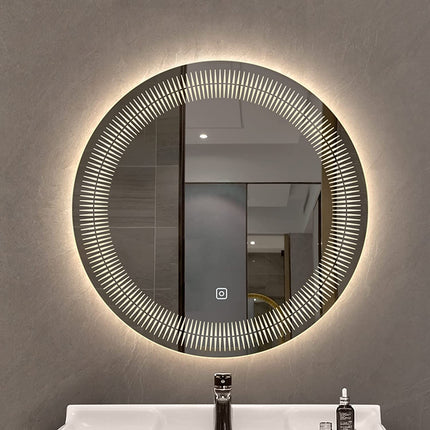 Sirius Round LED Bathroom Mirror (3 Led Lights)