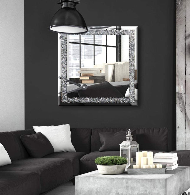Square Crystal Mirror 4
