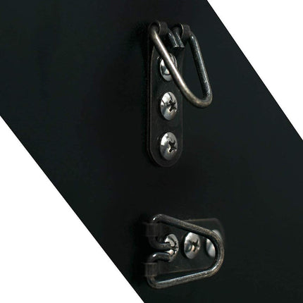 Square Wall Wood Mirror 5