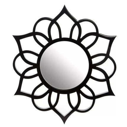 Sunburst Wood Wall Mirror 2