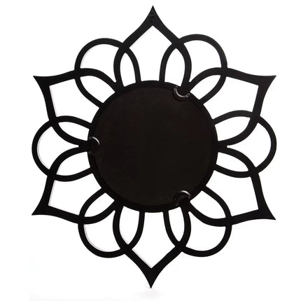 Sunburst Wood Wall Mirror 5