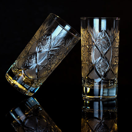 Unique Crystal Highball Glass 2