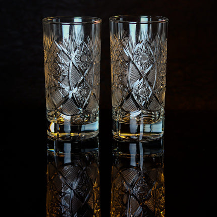 Unique Crystal Highball Glass 3