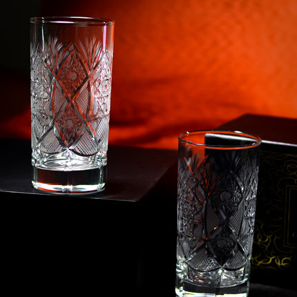 Unique Crystal Highball Glass 6