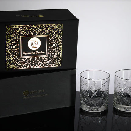 Volcano Old Fashioned Whiskey Glass 3