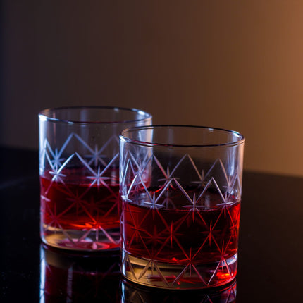 Volcano Old Fashioned Whiskey Glass 5