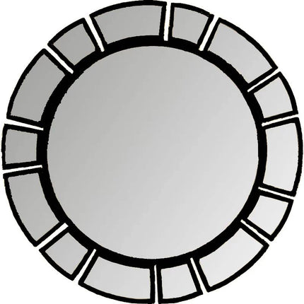 Wald Round Wood Wall Mirror 4