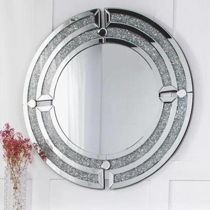 Wykoff Crystal Accent Mirror