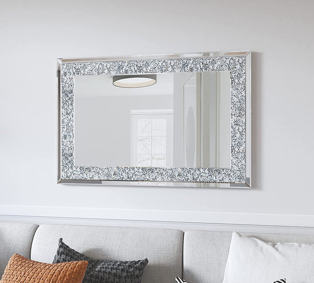 Husby Crystal Rectangle Mirror