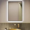 Alexina Wood Framed Rectangle backlit Led Mirror